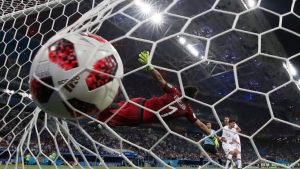 Pepe sukses samakan kedudukan pada laga Uruguay vs Portugal