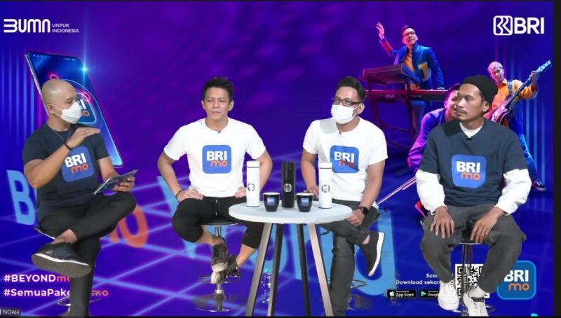 Grup band NOAH yang bekerja sama dengan Bank Rakyat Indonesia (BRI) akan menggelar konser virtual bertajuk BEYONDmo 2021. (Foto: Dok. Musica Studio's)