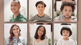 Giring Ganesha bersama keluarga baru saja merilis lagu religi bertajuk 