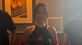 Pevita Pearce mengaku tertantang sekaligus terbebani saat memerankan karakter utama superhero wanita di film Sri Asih. (Foto: Raria.id/Rafi)