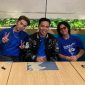 Dua member SMASH yaitu Rafael dan Bisma memiliki harapan dan doa untuk diri mereka dan SMASH di usia mereka yang baru bertambah di bulan ini. (Foto: Raria.id/Rafi)