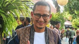 Menteri Pariwisata dan Ekonomi Kreatif Sandiaga Uno mengusulkan agar hari kejepit dijadikan sebagai hari libur. (Foto: detik)