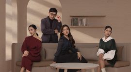 Musisi Yovie Widianto kembali menggandeng Lyodra, Tiara Andini, dan Ziva Magnolya untuk berkolaborasi di single terbaru bertajuk 