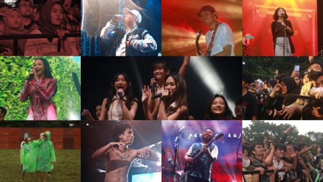 Menuju Senang Senang Fest 2023 sukses berlangsung meriah dengan penampilan Fourtwnty, Nadin Amizah, Parade Hujan, Yura Yunita, dan JKT48. (Foto: Raria.id/Seno & Rafi)