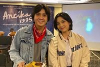 Film Ancika 1995 resmi mengumumkan Zee JKT48 sebagai pemeran Ancika dan Arbani Yasiz sebagai Dilan yang menggantikan Iqbaal Ramadhan. (Foto: Istimewa)