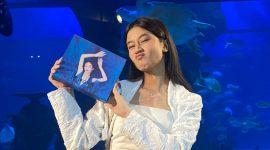 Keisya Levronka akhirnya merilis album perdananya berjudul Levronka yang berisi enam lagu lamanya yang hits dan dua lagu baru. (Foto: Raria.id/Rafi)