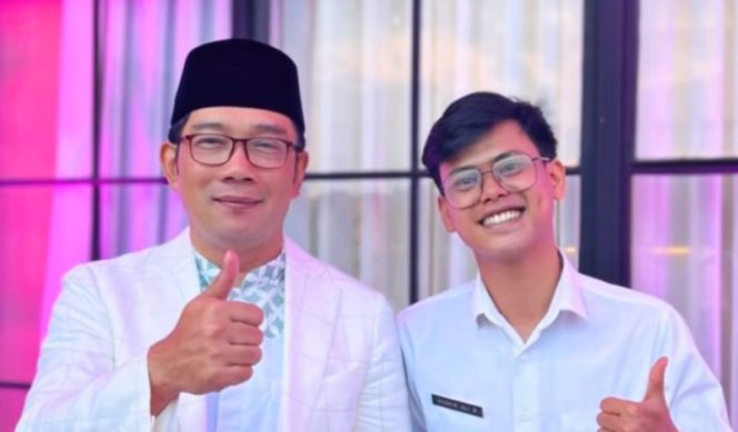Guru muda bernama Husein memilih mengundurkan diri karena mendapatkan intimidasi usai melaporkan kasus pungli di Pangandaran. (Foto: Instagram/Ridwankamil)