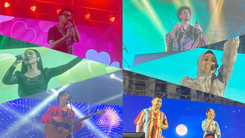 Salma Salsabil, Rony Parulian, Budi Doremi, hingga Yura Yunita sukses memeriahkan Yogya Love Confession Concert 2023. (Foto: Raria.id/Nadia)
