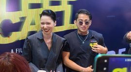 Laura Basuki harus menjalani beberapa adegan intim di tengah perjuangannya melunasi hutang di film Sleep Call. (Foto: Raria.id/Dhiya)