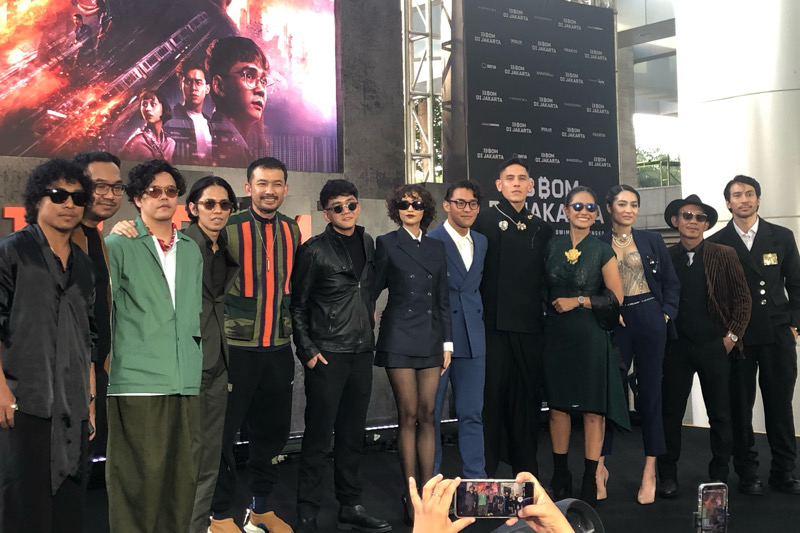 Film 13 Bom di Jakarta akan mulai tayang 28 Desember 2023 melibatkan ledakan bom dan senjata asli saat proses syuting. (Foto: Raria.id/Disti)