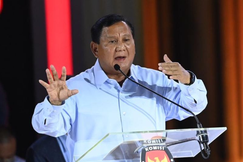 Prabowo mendorong penggunaan singkong sebagai alternatif bahan bakar untuk membebaskan Indonesia dari impor BBM. (Foto: ANTARA)