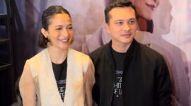 Putri Marino dan Nicholas Saputra menjadi pasangan romantis dengan kisah cinta dibalut luka masa lalu di film The Architecture of Love. (Foto: Raria.id/Dhiya)