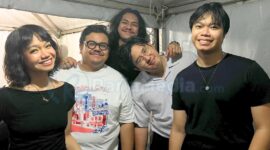 Reality Club tunjukkan ketegasannya dalam mendukung Palestina dengan memboikot merek terafiliasi Israel, termasuk rela membatalkan konsernya. (Foto: Raria.id/Rafi)