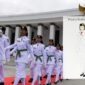 BPIP menegaskan tidak ada paksaan bagi Paskibraka perempuan tahun ini untuk melepas jilbab karena mereka sukarela dan telah menandatangani persetujuan. (Foto: ANTARA & BPIP)