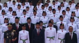 Jika benar terjadi, MUI menyebut dugaan anggota Paskibraka HUT ke-79 RI diminta copot jilbab termasuk tindakan melecehkan Islam. (Foto: ANTARA)