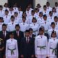 Jika benar terjadi, MUI menyebut dugaan anggota Paskibraka HUT ke-79 RI diminta copot jilbab termasuk tindakan melecehkan Islam. (Foto: ANTARA)
