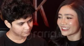 Febby Rastanty dan Aliando Syarief mengaku mendapatkan berbagai tantangan selama proses syuting film Narik Sukmo. (Foto: Raria.id/Khoarizmi Septian)