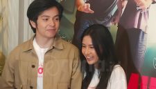 Angga Yunanda dan Shenina Cinnamon akhirnya bermain film bersama pertama kalinya pasca menikah dengan menjadi pasangan di film Dopamin. (Foto: Raria.id/Septian Akbar)