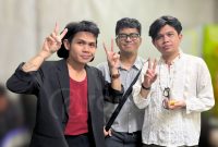 Grup band yang sering viral karena lagu-lagu galaunya, Juicy Luicy, mengakui besarnya peran medsos bagi karier mereka. (Foto: Raria.id/Rafi Muflih)