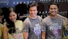 Aktor Angga Yunanda mengaku sempat kesulitan bernapas saat beradegan menjadi roh lintah di film Para Perasuk. (Foto: Raria.id/Bonita Martina)