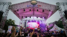 Di Sini Ada Pesta! Chapter 2 akan menghadirkan Tulus, Hindia, hingga .Feast di Transera Waterpark Bekasi pada 11 April 2026. (Foto: Dok. Disini Ada Pesta! Chapter 1)